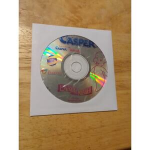 Casper Early Reader Animated CD ROM Educational Game Disc Only